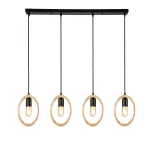 Подвесной светильник Escada 10196/4 E27*40W Black