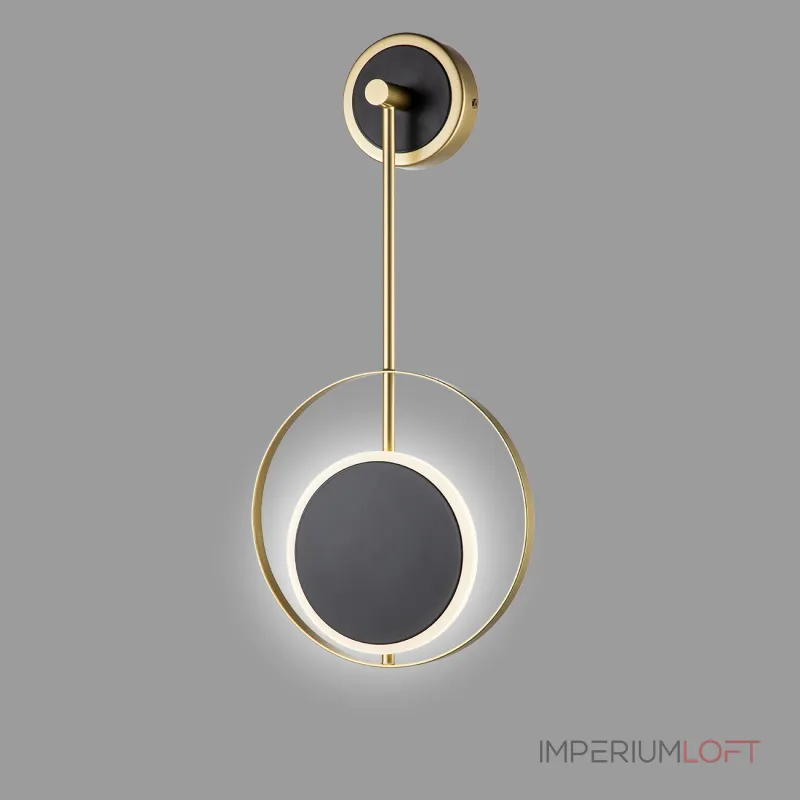 Настенный светильник Escada HYPNOSIS 10206/SG LED Black/Gold от ImperiumLoft