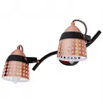 DOLIX OUT ROUND MR16 светильник встраиваемый IP65 для лампы MR16 35Вт макс., титан / стекло матовое от ImperiumLoft