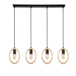 Подвесной светильник Escada 10196/4 E27*40W Black