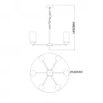DOLIX OUT ROUND MR16 светильник встраиваемый IP65 для лампы MR16 35Вт макс., титан / стекло матовое от ImperiumLoft