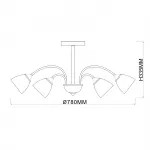DOLIX OUT ROUND MR16 светильник встраиваемый IP65 для лампы MR16 35Вт макс., титан / стекло матовое от ImperiumLoft