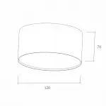 Escada 20005SMU/03 LED 12W 4200K белый матовый от ImperiumLoft