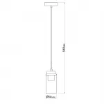 DOLIX OUT ROUND MR16 светильник встраиваемый IP65 для лампы MR16 35Вт макс., титан / стекло матовое от ImperiumLoft