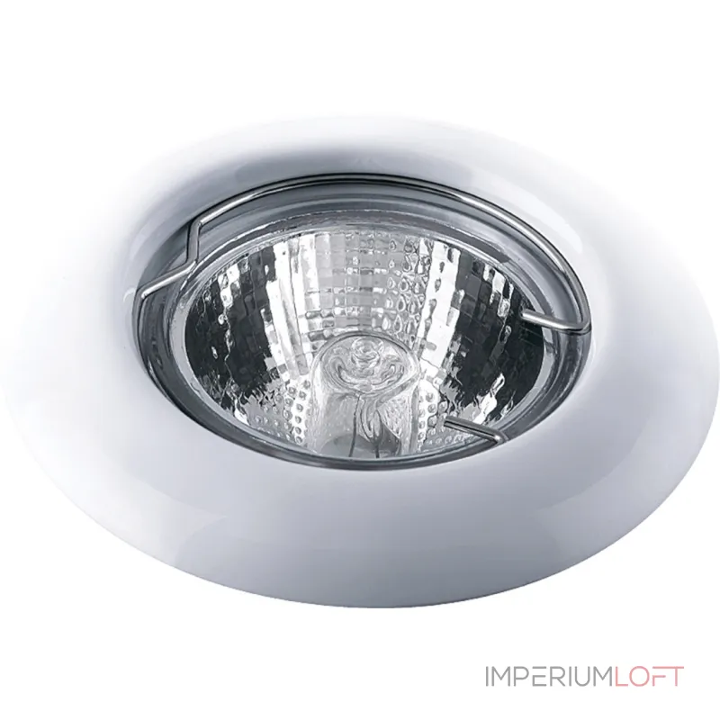 DOLIX OUT ROUND MR16 светильник встраиваемый IP65 для лампы MR16 35Вт макс., титан / стекло матовое от ImperiumLoft