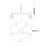 DOLIX OUT ROUND MR16 светильник встраиваемый IP65 для лампы MR16 35Вт макс., титан / стекло матовое от ImperiumLoft