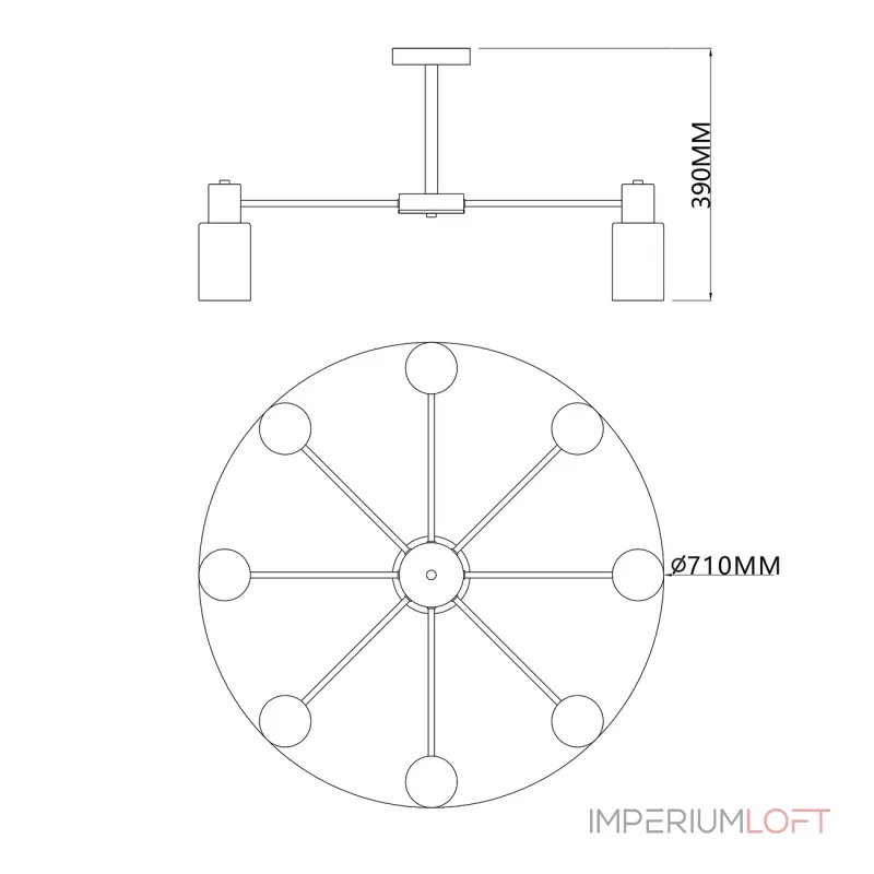 DOLIX OUT ROUND MR16 светильник встраиваемый IP65 для лампы MR16 35Вт макс., титан / стекло матовое от ImperiumLoft
