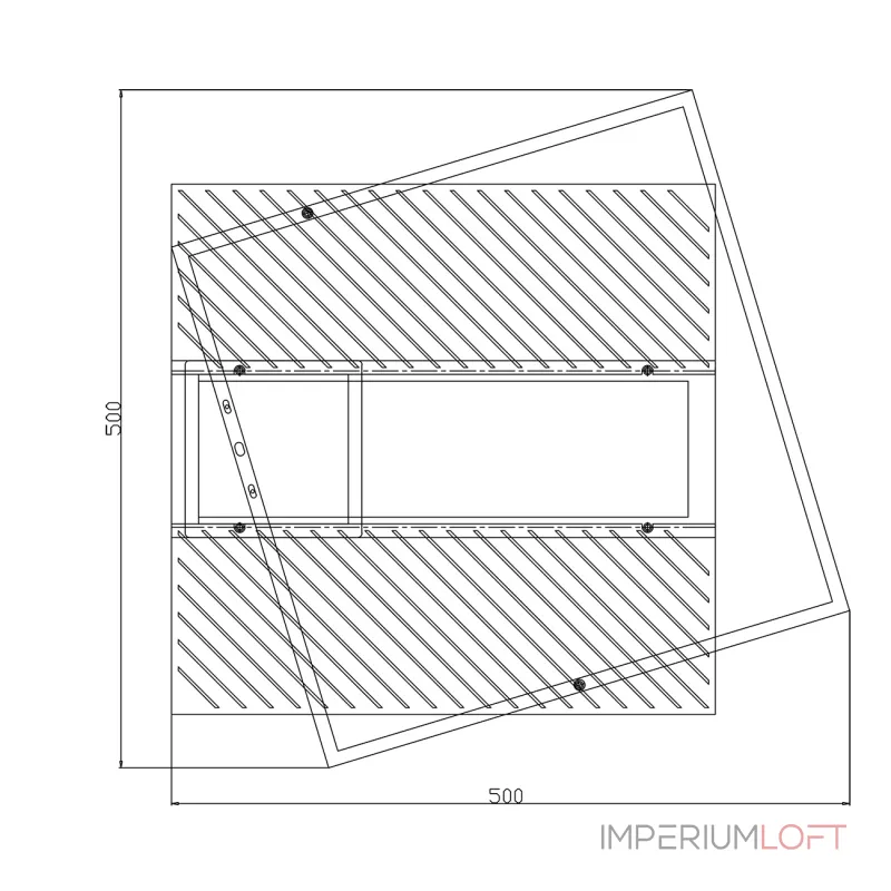 DOLIX OUT ROUND MR16 светильник встраиваемый IP65 для лампы MR16 35Вт макс., титан / стекло матовое от ImperiumLoft
