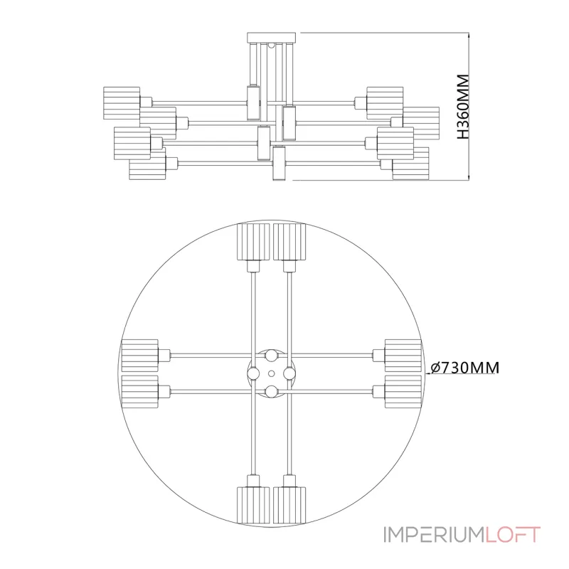 DOLIX OUT ROUND MR16 светильник встраиваемый IP65 для лампы MR16 35Вт макс., титан / стекло матовое от ImperiumLoft