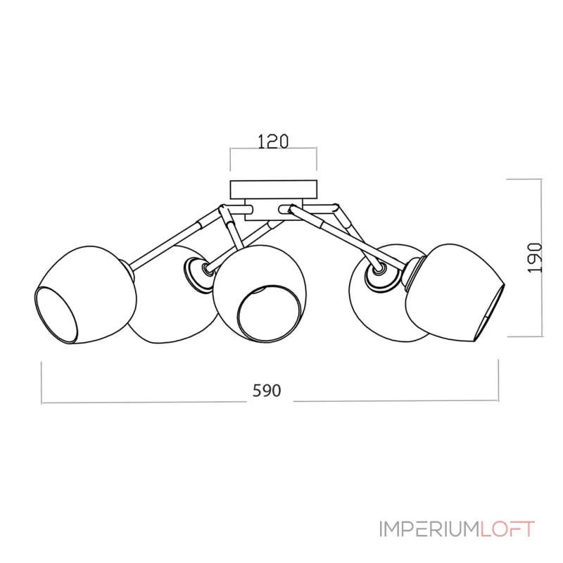 DOLIX OUT ROUND MR16 светильник встраиваемый IP65 для лампы MR16 35Вт макс., титан / стекло матовое от ImperiumLoft