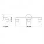 DOLIX OUT ROUND MR16 светильник встраиваемый IP65 для лампы MR16 35Вт макс., титан / стекло матовое от ImperiumLoft