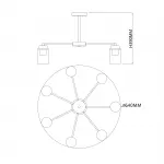 DOLIX OUT ROUND MR16 светильник встраиваемый IP65 для лампы MR16 35Вт макс., титан / стекло матовое от ImperiumLoft