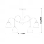 DOLIX OUT ROUND MR16 светильник встраиваемый IP65 для лампы MR16 35Вт макс., титан / стекло матовое от ImperiumLoft