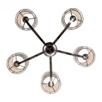 DOLIX OUT ROUND MR16 светильник встраиваемый IP65 для лампы MR16 35Вт макс., титан / стекло матовое от ImperiumLoft