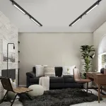 DOLIX OUT ROUND MR16 светильник встраиваемый IP65 для лампы MR16 35Вт макс., титан / стекло матовое от ImperiumLoft