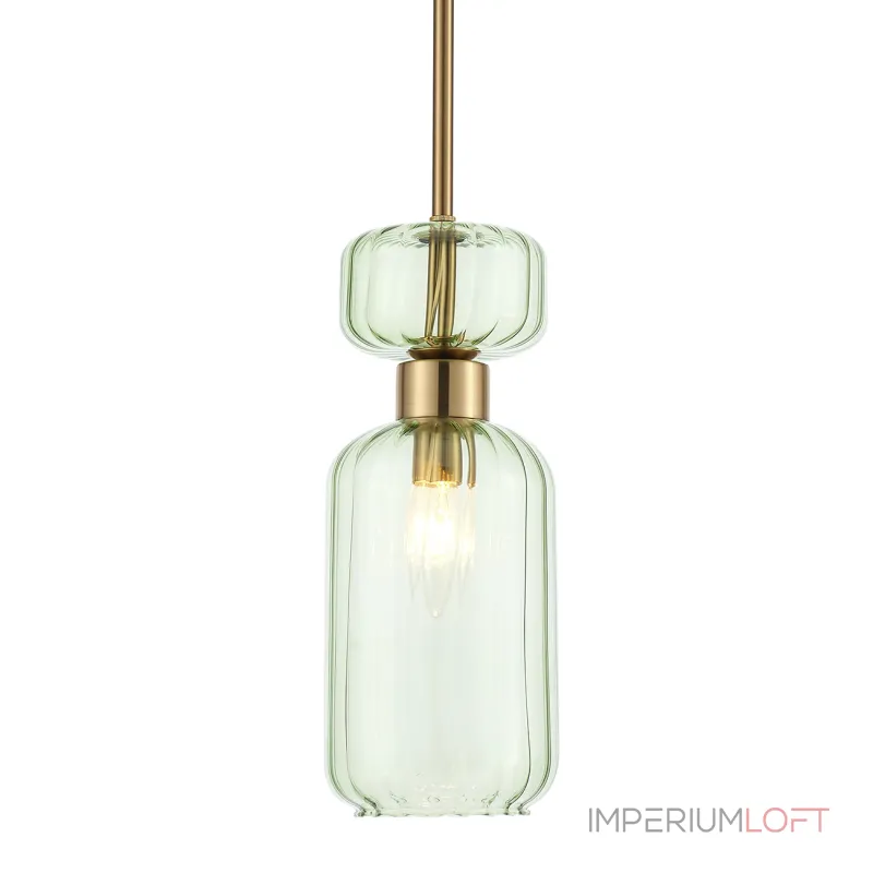 Подвесной светильник Escada 1141/1S E14*60W Antigue copper/Green Подвесной светильник Escada 1141/1S E14*60W Antigue copper/Green