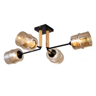 Потолочный светильник Escada 699/4P E27*60W Black Потолочный светильник Escada 699/4P E27*60W Black