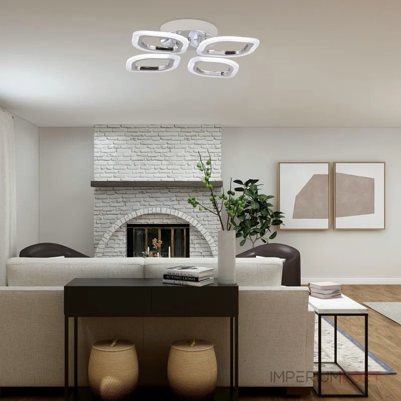 Потолочная люстра Escada ELLA 10222/4LED Chrome от ImperiumLoft Потолочная люстра Escada ELLA 10222/4LED Chrome от ImperiumLoft