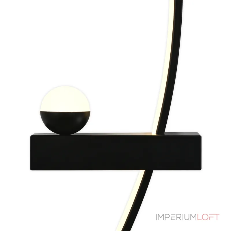 Настенный светильник Escada RAY 10220/2LED Black R от ImperiumLoft