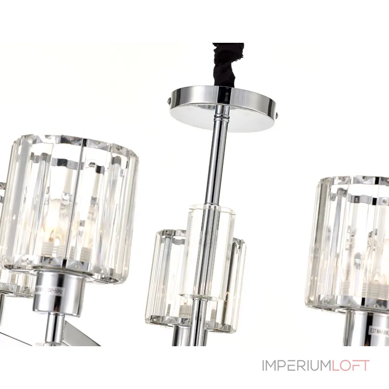 Подвесная люстра Escada 691/5S E27*60W Chrome