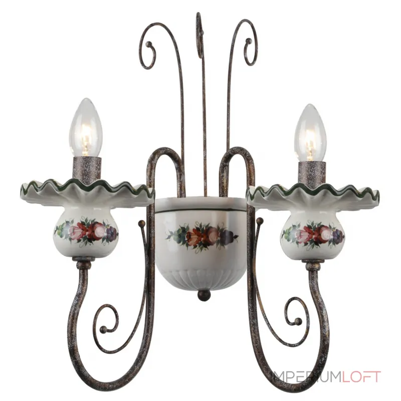 Настенный светильник Escada LIANA 169/2A от ImperiumLoft Настенный светильник Escada LIANA 169/2A от ImperiumLoft