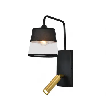 Настенный светильник Escada COMFY 598/1A Black/Brass Настенный светильник Escada COMFY 598/1A Black/Brass