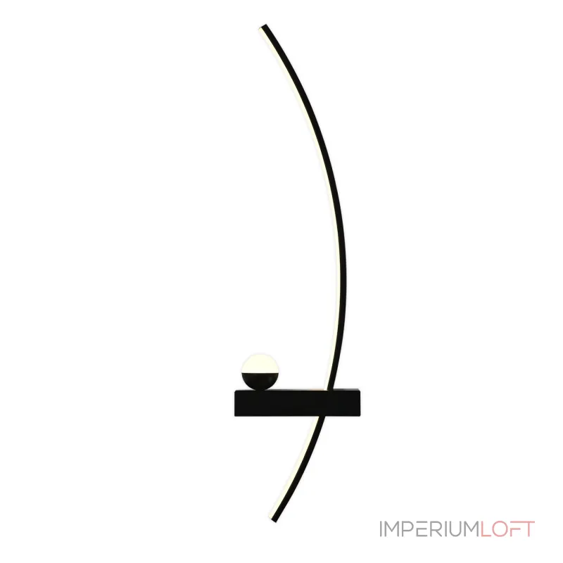 Настенный светильник Escada RAY 10220/2LED Black R от ImperiumLoft