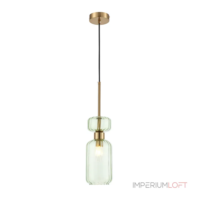 Подвесной светильник Escada 1141/1S E14*60W Antigue copper/Green Подвесной светильник Escada 1141/1S E14*60W Antigue copper/Green