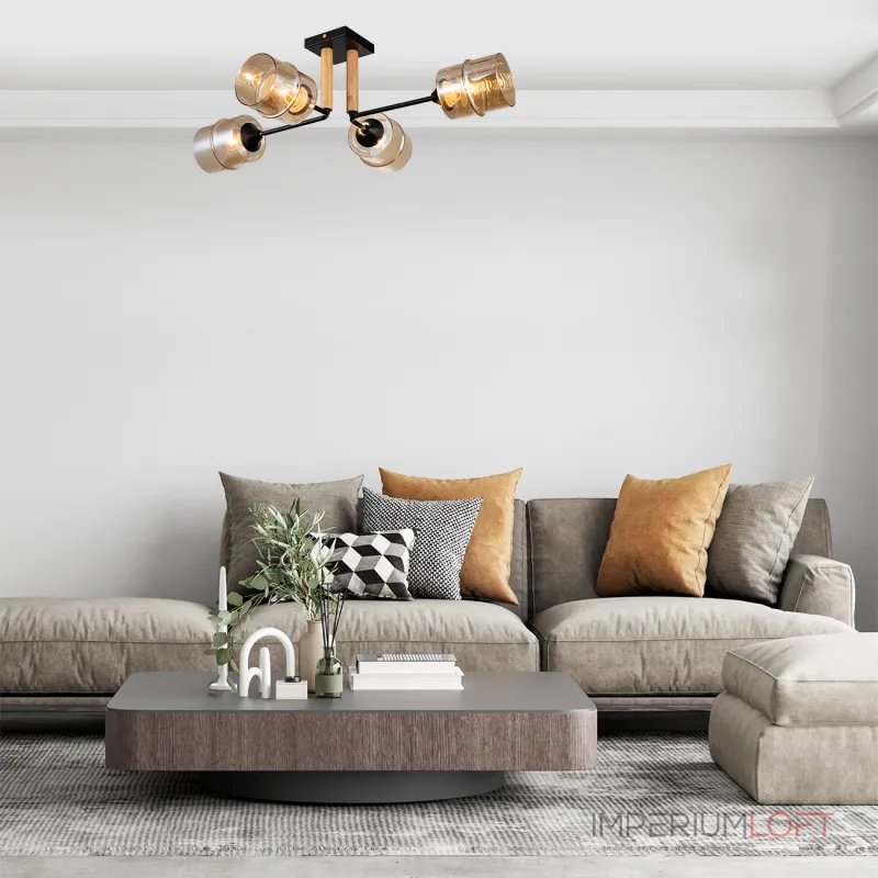 Escada 699/4P E27*60W Black от ImperiumLoft