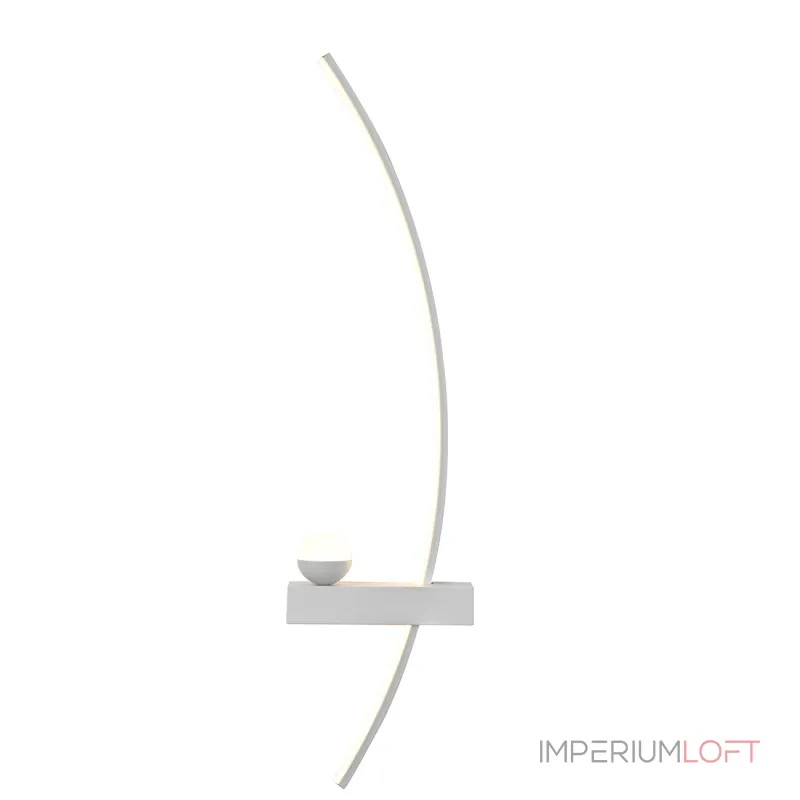 Настенный светильник Escada RAY 10220/2LED White R Настенный светильник Escada RAY 10220/2LED White R