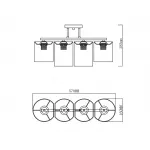 Потолочный светильник Escada FANTASY 641/4P от ImperiumLoft