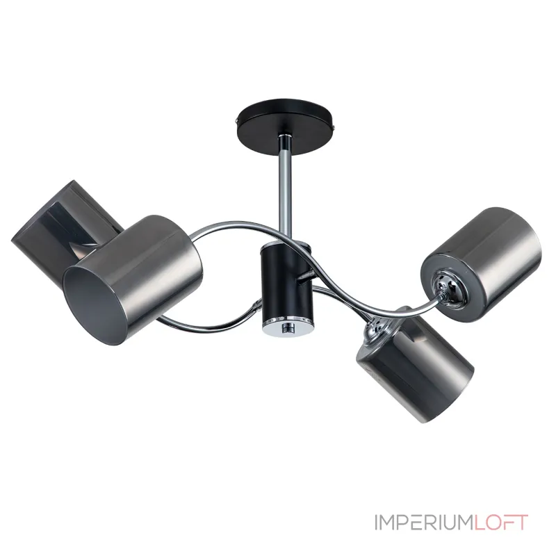 Escada 661/4PL E27*60W Black/Chrome от ImperiumLoft