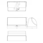 Escada 30002W/01 LED*30W IP65 White от ImperiumLoft