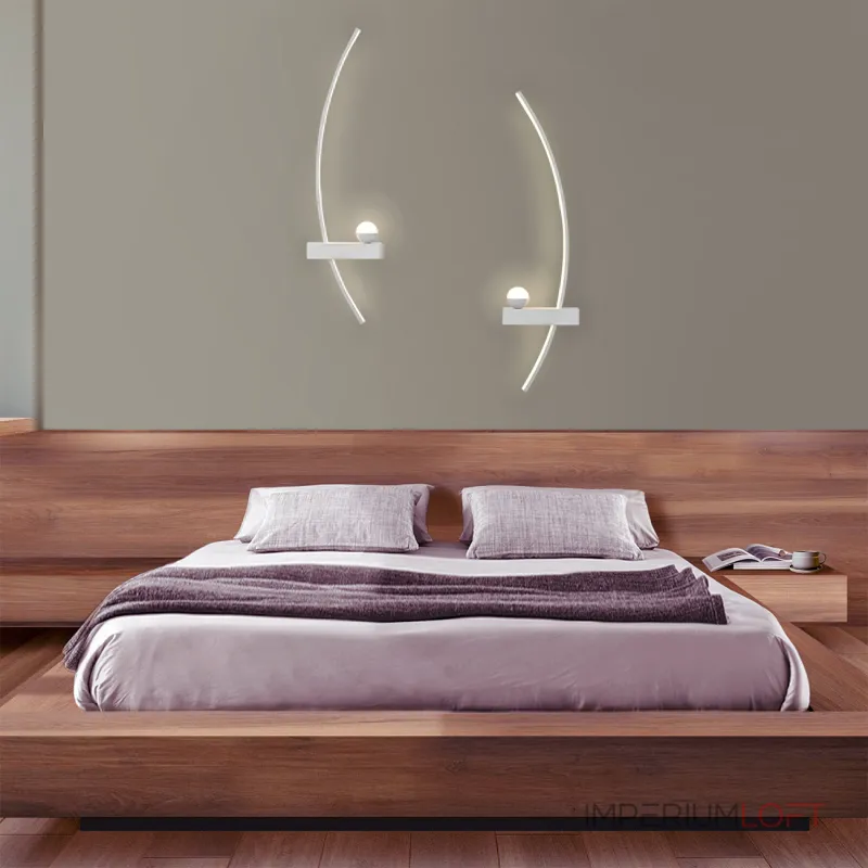 Настенный светильник Escada RAY 10220/2LED White R Настенный светильник Escada RAY 10220/2LED White R