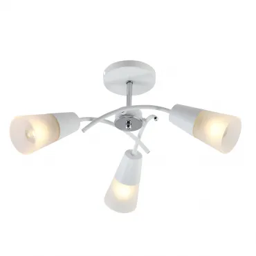 Потолочный светильник Escada 1109/3P Е14*40W White/Chrome Потолочный светильник Escada 1109/3P Е14*40W White/Chrome