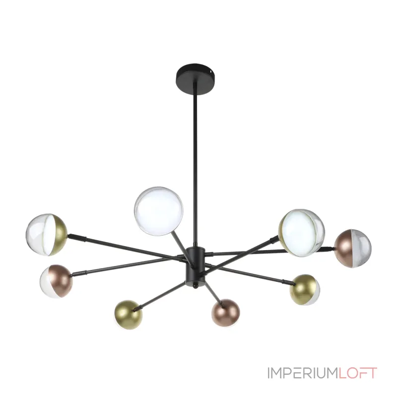 Люстра на штанге Escada DIVERSE 10271/8LED Gold/Copper Люстра на штанге Escada DIVERSE 10271/8LED Gold/Copper