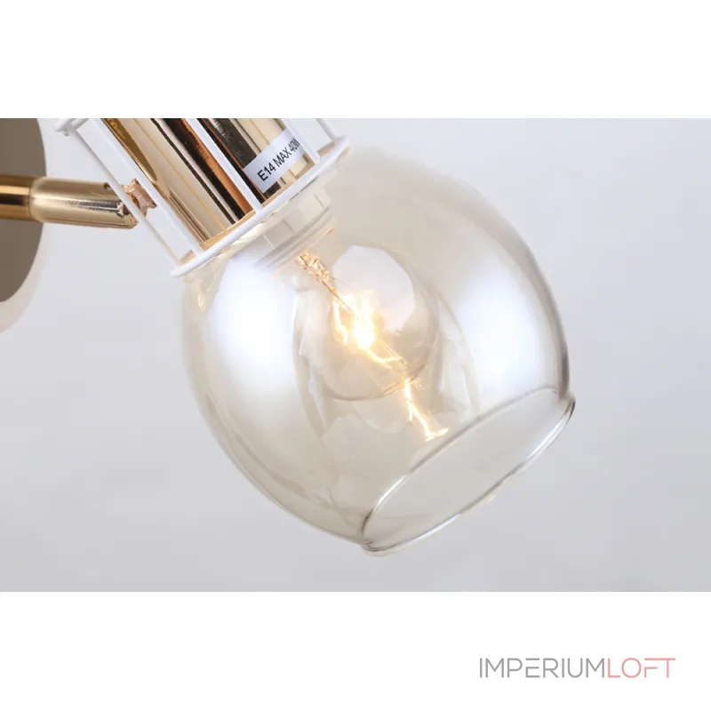 Escada 1137/1A E14*40W White/Gold от ImperiumLoft