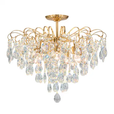 Потолочный светильник Escada 1113/7PL E27*60W White/Gold Потолочный светильник Escada 1113/7PL E27*60W White/Gold