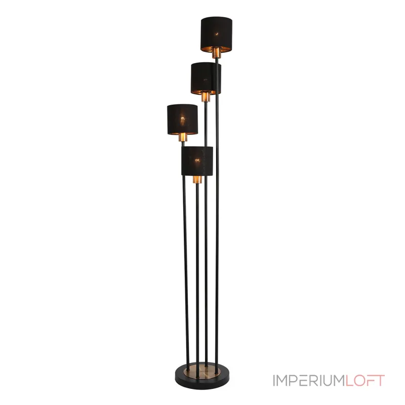 Escada 1109/4 E14*40W Black/Gold от ImperiumLoft