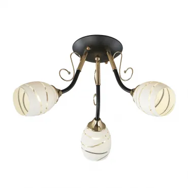 Потолочная люстра CAMILA 1112/3P 3хЕ27х60W черн ESCADA Потолочная люстра CAMILA 1112/3P 3хЕ27х60W черн ESCADA