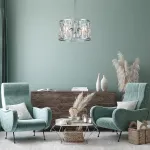 Подвесная люстра Escada 2102/4S Е27*60W Chrome