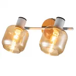 Escada 10177/2A E14*40W White/Chrome/Wood от ImperiumLoft