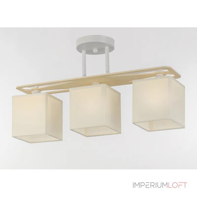 Escada 1117/3PL E27*60W Chrome/White от ImperiumLoft