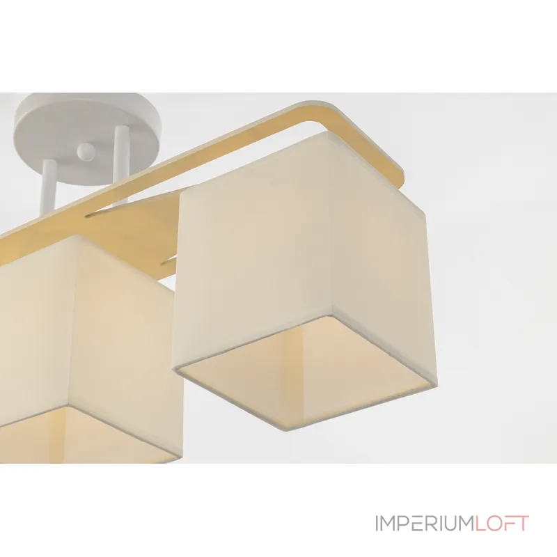 Escada 1117/3PL E27*60W Chrome/White от ImperiumLoft