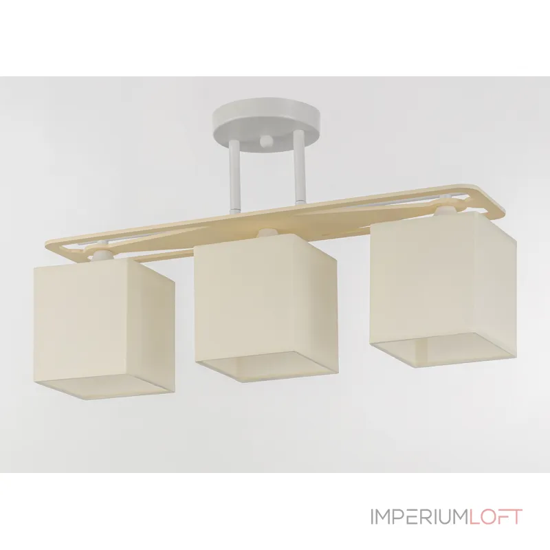 Escada 1117/3PL E27*60W Chrome/White от ImperiumLoft