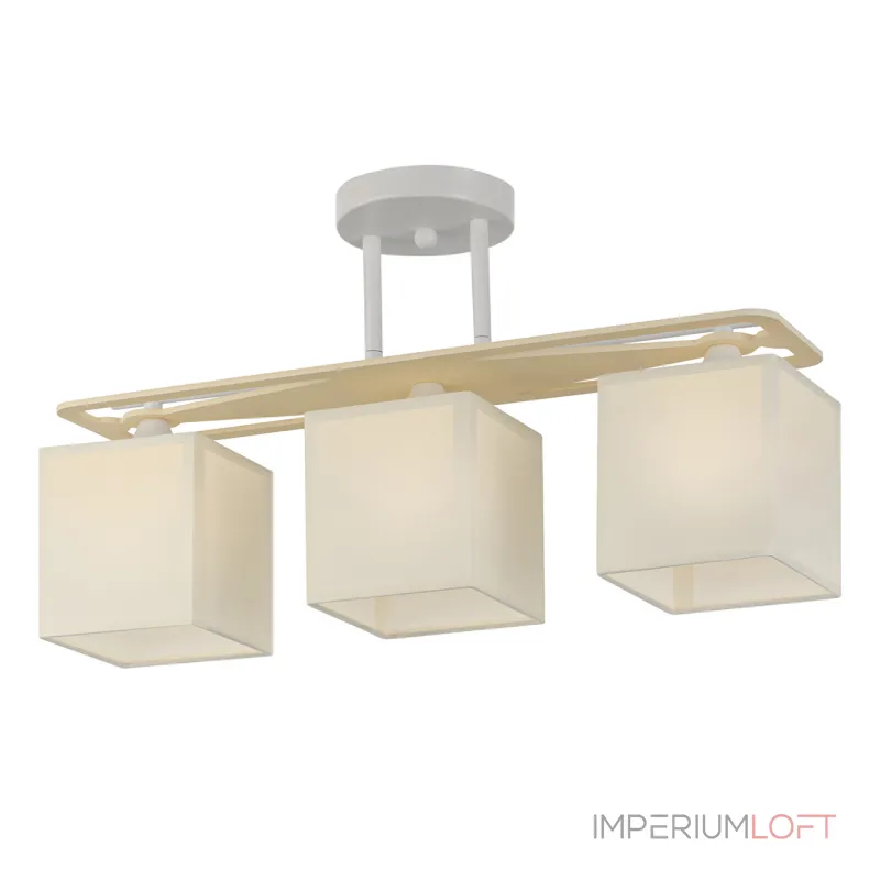 Escada 1117/3PL E27*60W Chrome/White от ImperiumLoft