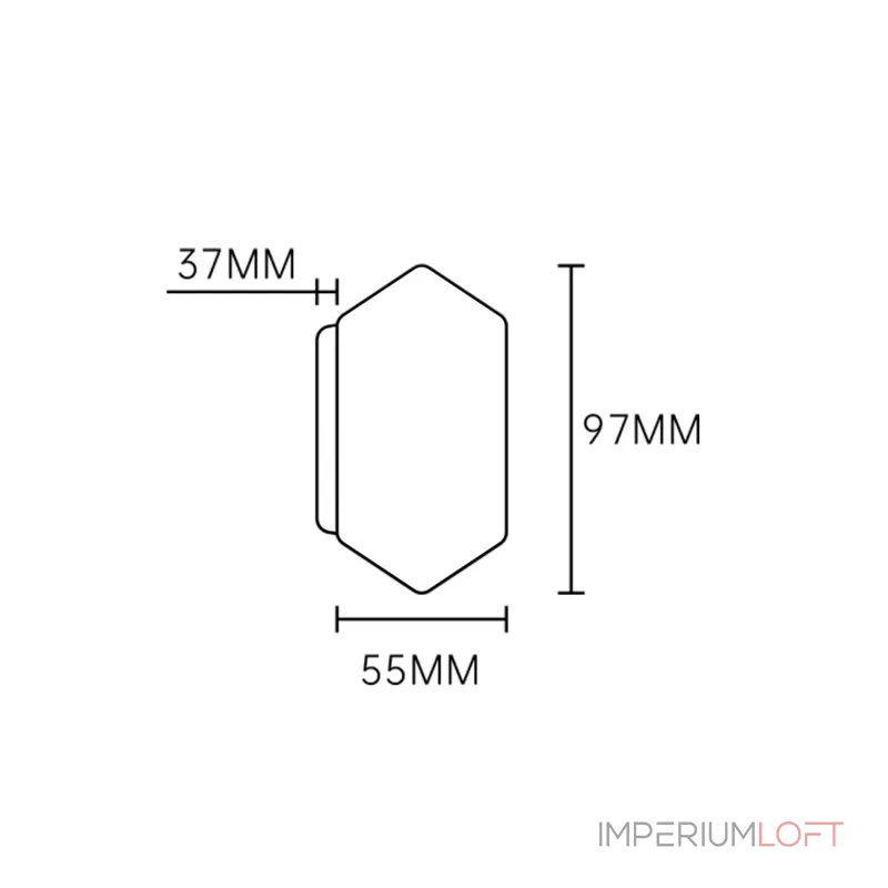 Escada 30004P/03 LED*2W IP54 Black от ImperiumLoft