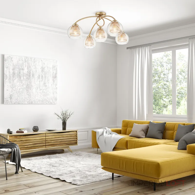 Потолочная люстра Escada SULLA 284/6 Потолочная люстра Escada SULLA 284/6