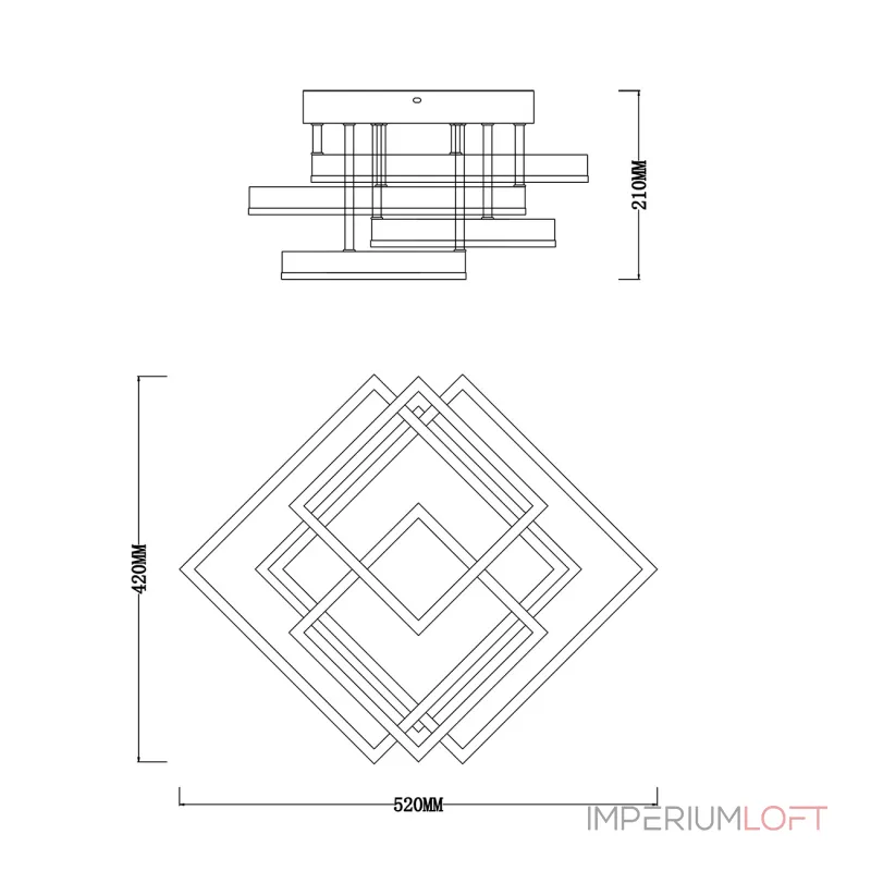 Escada 10229/4 LED*120W White от ImperiumLoft Escada 10229/4 LED*120W White от ImperiumLoft