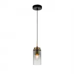 Подвесной светильник Escada 2118/1S E14*40W Black/Brass